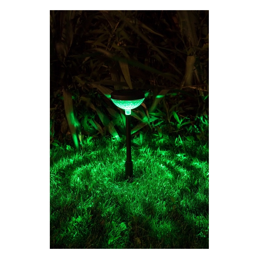 Rabalux - Lámpara solar LED RGB LED/0,1W/1,2V 600mAh IP44