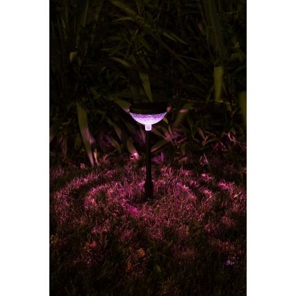 Rabalux - Lámpara solar LED RGB LED/0,1W/1,2V 600mAh IP44