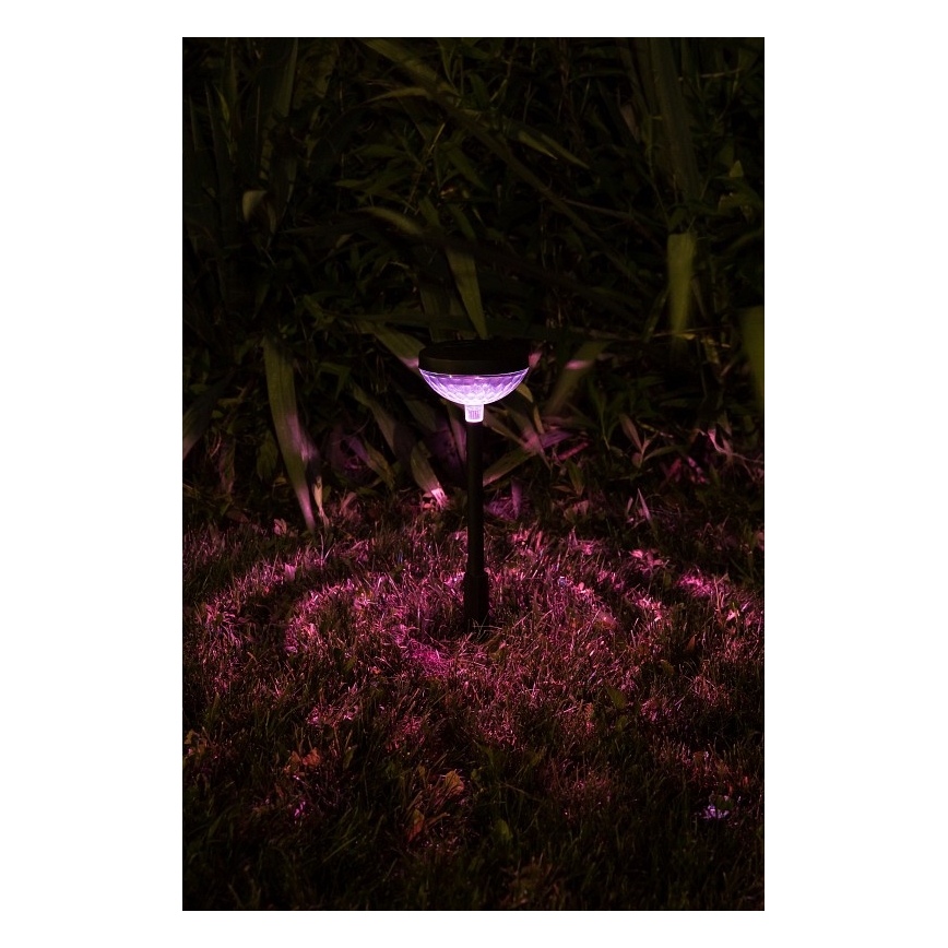 Rabalux - Lámpara solar LED RGB LED/0,1W/1,2V 600mAh IP44