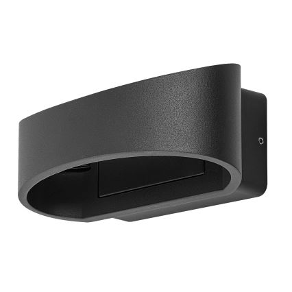 Rabalux - Aplique LED de pared para exterior LED/9W/230V IP54 antracita
