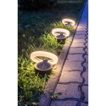 Rabalux - Lámpara solar LED LED/0,05W/1,2V IP44 300 mAh