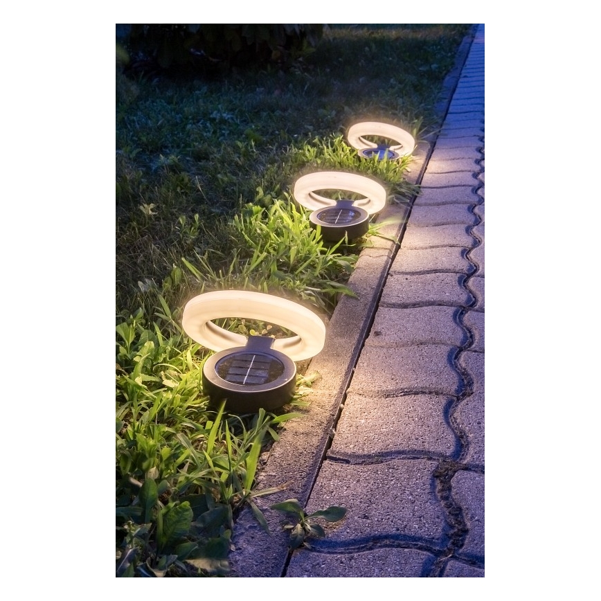 Rabalux - Lámpara solar LED LED/0,05W/1,2V IP44 300 mAh