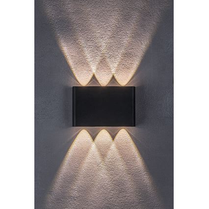 Rabalux - Aplique LED exterior de pared 5W/230V 2000/2700/4000K IP65