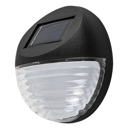 Rabalux - Pack de 2 apliques solares de pared LED/0,06W/1,2V 300 mAh IP44