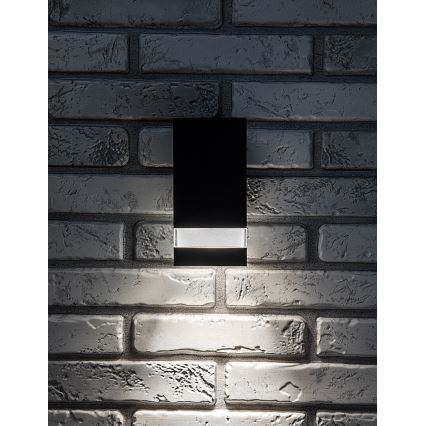 Rabalux - Aplique de pared LED para exterior LED/9W/230V IP65 antracita