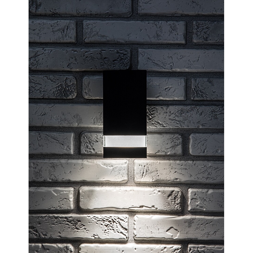 Rabalux - Aplique de pared LED para exterior LED/9W/230V IP65 antracita