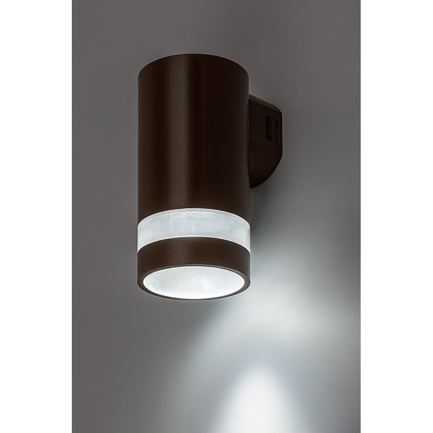 Rabalux - LED Aplique de pared exterior LED/9W/230V IP65 marrón