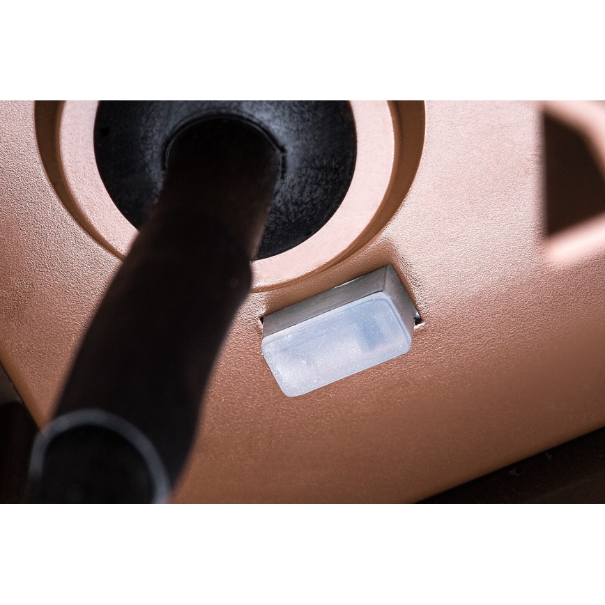 Rabalux - LED Aplique de pared exterior LED/9W/230V IP65 marrón