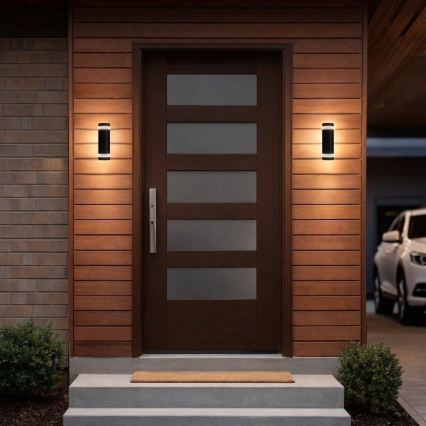 Rabalux - Aplique de pared exterior LED/16W/230V IP65 marrón