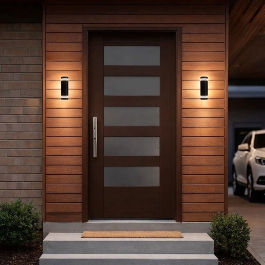 Rabalux - Aplique de pared exterior LED/16W/230V IP65 marrón