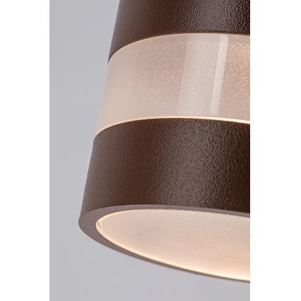 Rabalux - Aplique de pared exterior LED/16W/230V IP65 marrón