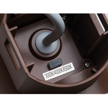 Rabalux - Aplique de pared exterior LED/16W/230V IP65 marrón