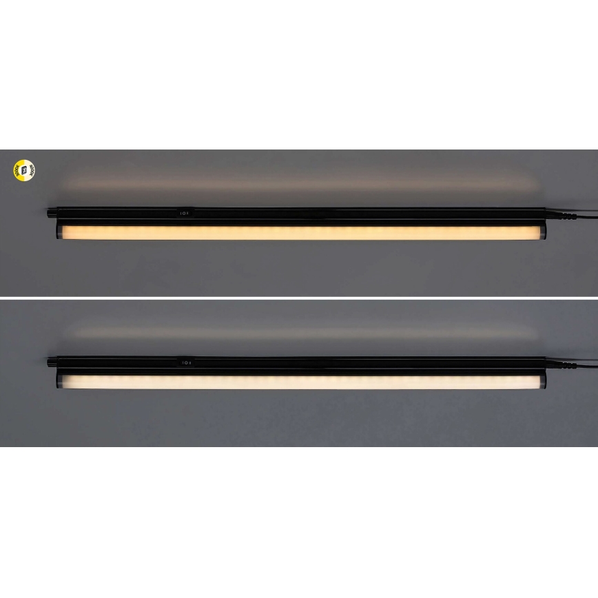 Rabalux - Lámpara LED para bajo mueble de cocina LED/12W/230V 3000/4000K negro