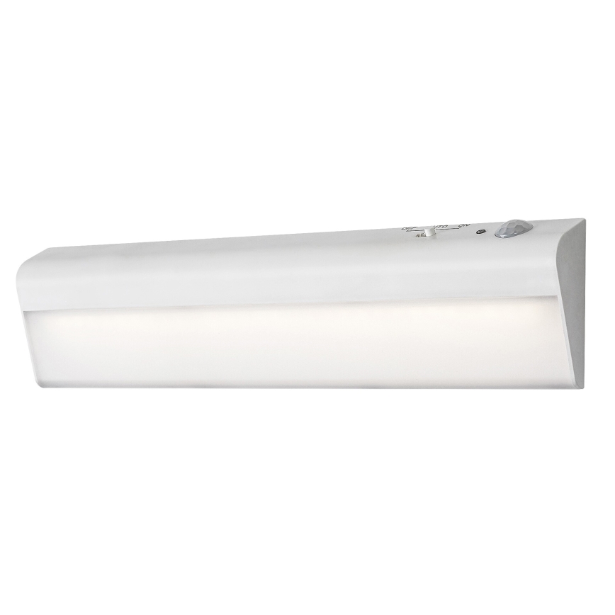 Rabalux - Lámpara LED para bajo mueble de cocina con sensor de movimiento LED/0,5W/3xAA