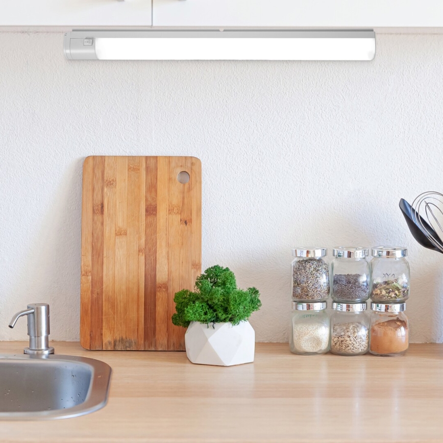 Rabalux - Iluminación LED bajo mueble con toma LED/20W/230V 4000K IP44 blanco 87 cm