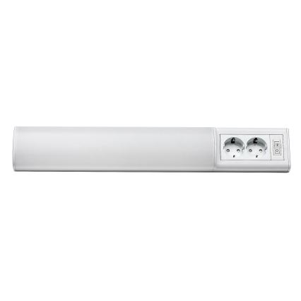 Rabalux - Lámpara LED debajo del gabinete con 2 enchufes LED/10W/230V 4000K 50 cm blanco