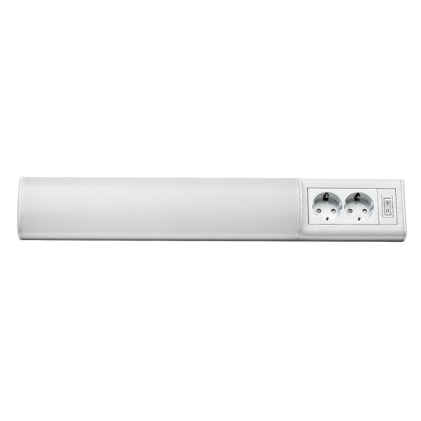 Rabalux - Lámpara LED debajo del gabinete con 2 enchufes LED/10W/230V 4000K 50 cm blanco