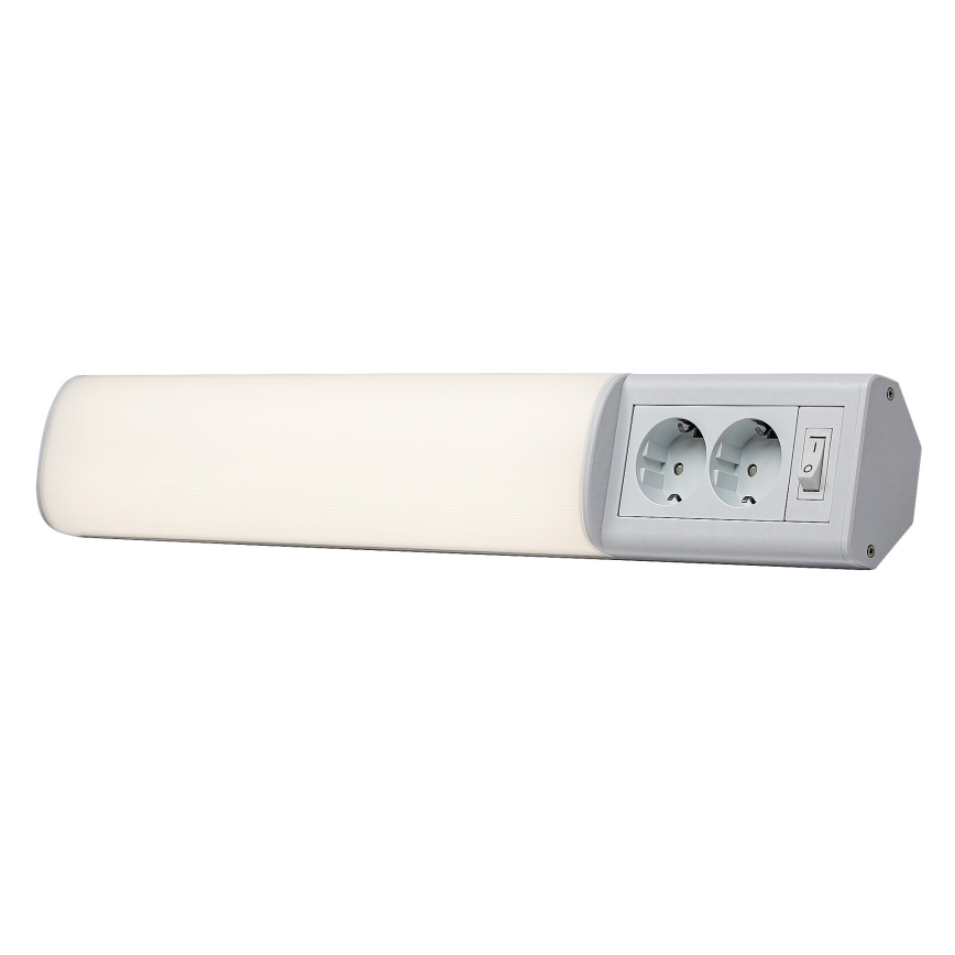Rabalux - Lámpara LED debajo del gabinete con 2 enchufes LED/10W/230V 4000K 50 cm blanco