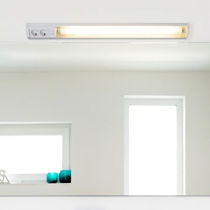 Rabalux - Lámpara LED debajo del gabinete con 2 enchufes LED/15W/230V 4000K 70 cm blanco