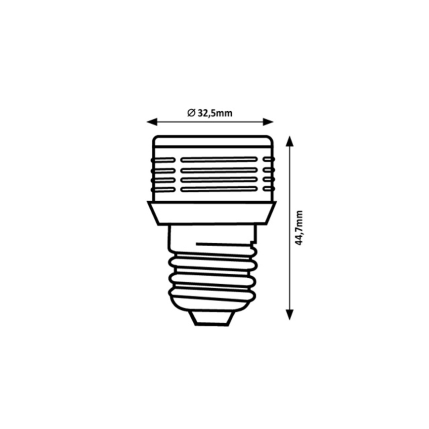 Rabalux - Bombilla LED regulable E27/3W/230V 3000K