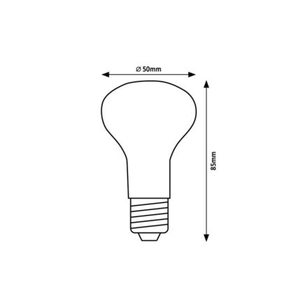Rabalux - Bombilla LED FILAMENTO R50 E14/4W/230V 4000K