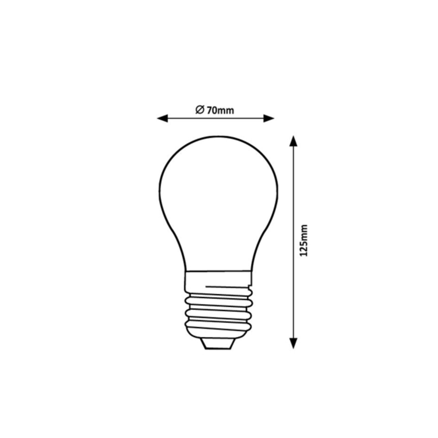 Rabalux - Bombilla LED Filamento A70 E27/18W/230V 4000K