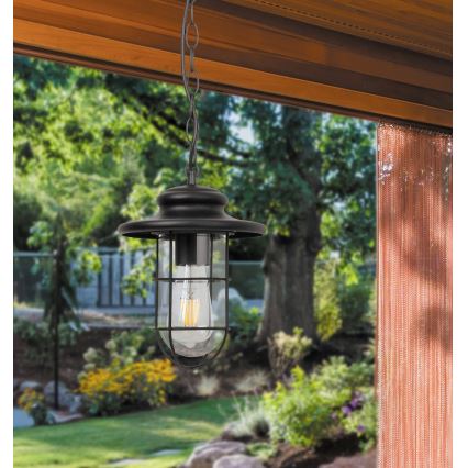 Rabalux - Lámpara colgante exterior 1xE27/60W/230V IP44