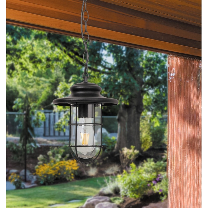 Rabalux - Lámpara colgante exterior 1xE27/60W/230V IP44