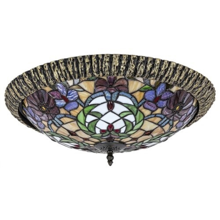 Rabalux - Tiffany Plafón de vidriera 2xE27/60W/230V