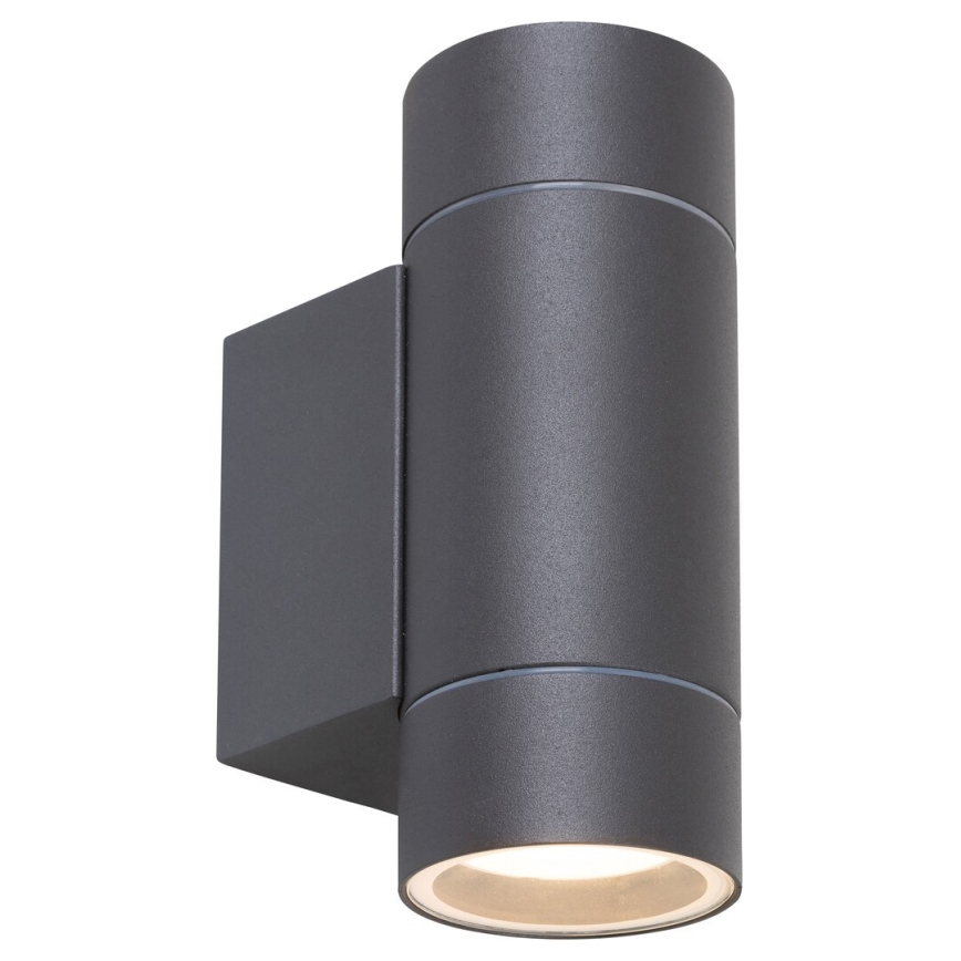 Rabalux - Aplique de exterior 2xGU10/10W/230V IP54 gris