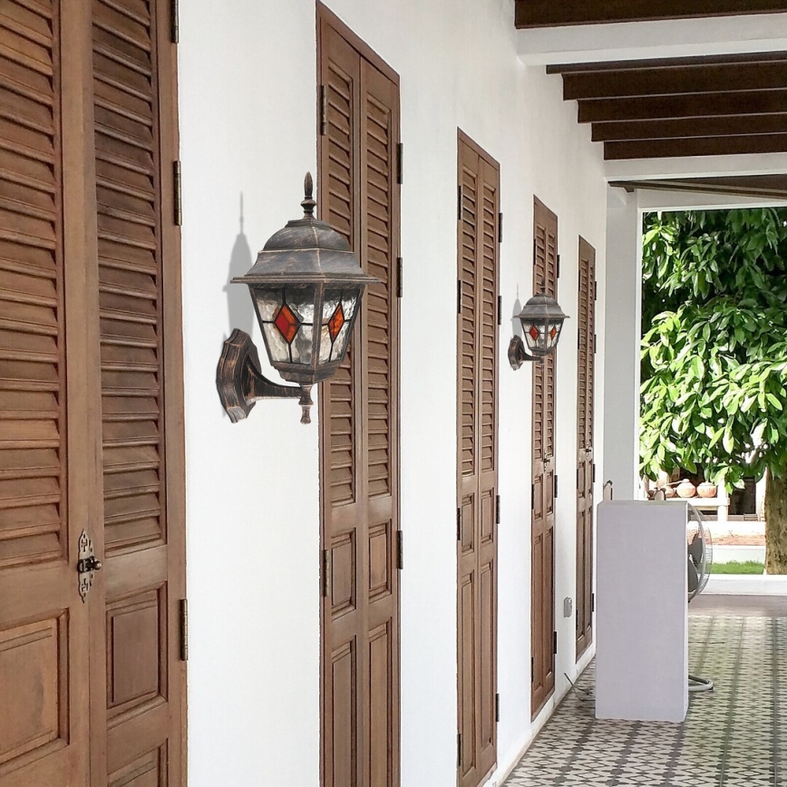 Rabalux - Lámpara de pared exterior 1xE27/60W/230V
