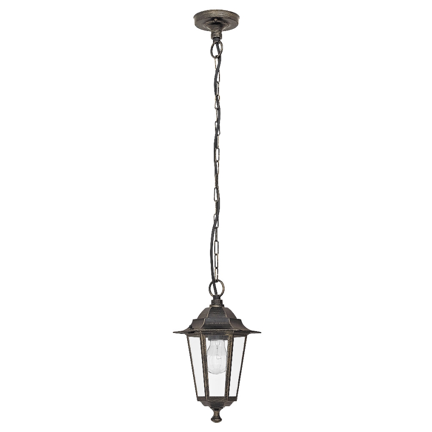 Rabalux - Lámpara colgante exterior 1xE27/60W/230V