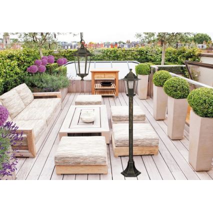 Rabalux - Lámpara colgante exterior 1xE27/60W/230V