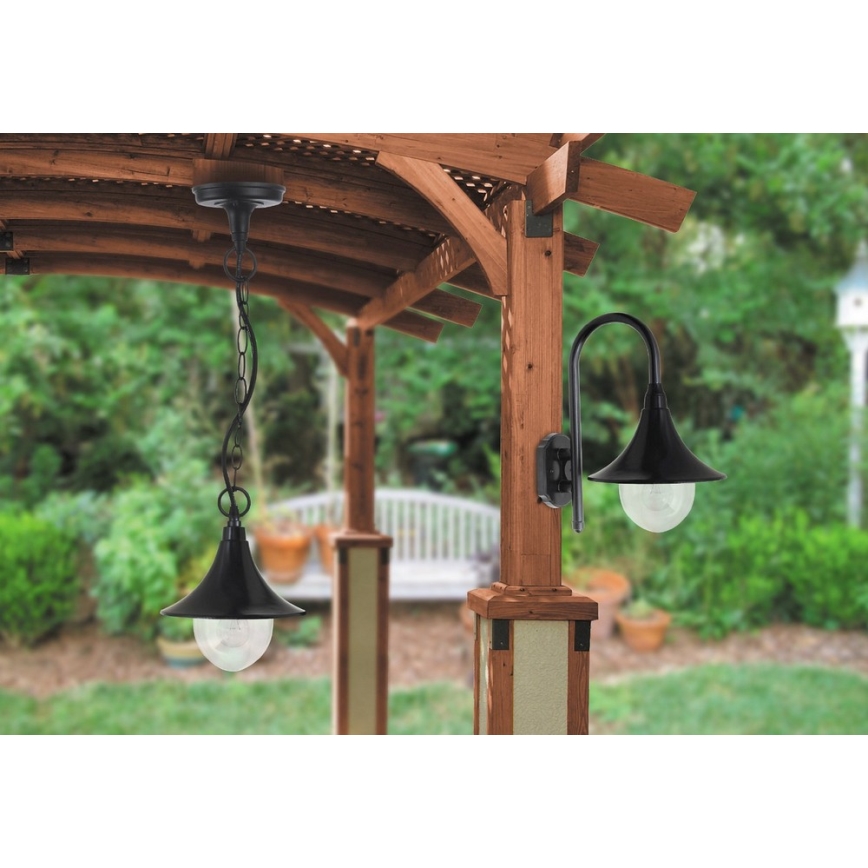 Rabalux - Lámpara colgante exterior 1xE27/100W/230V IP44