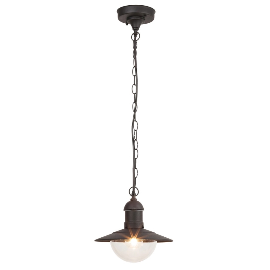 Rabalux - Lámpara colgante exterior 1xE27/60W antracita IP44