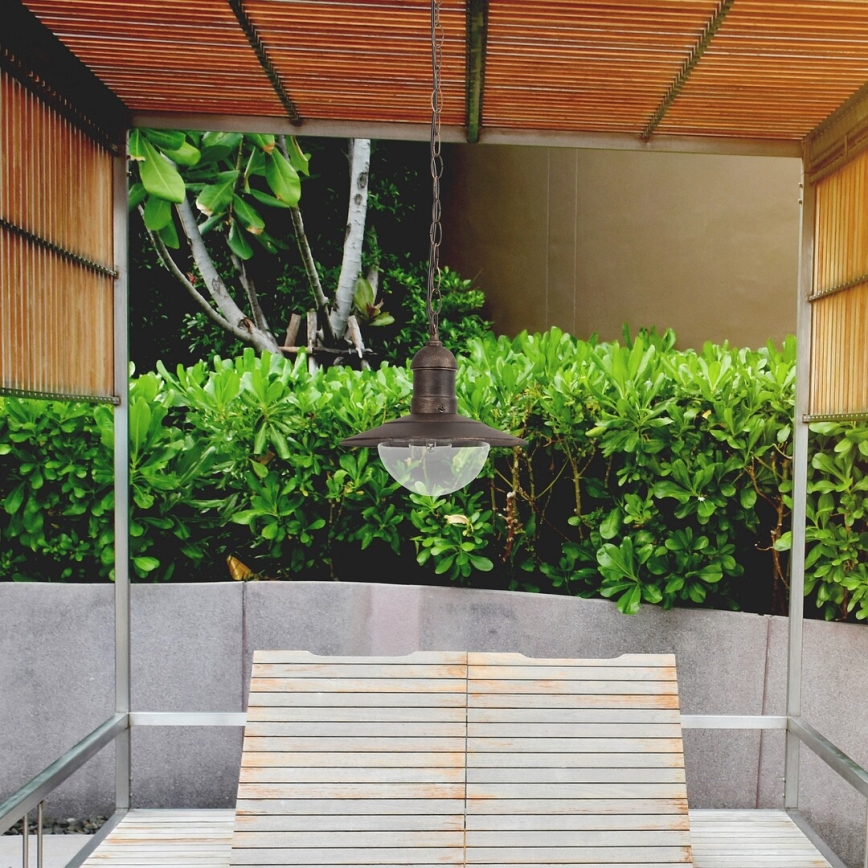 Rabalux - Lámpara colgante exterior 1xE27/60W IP44