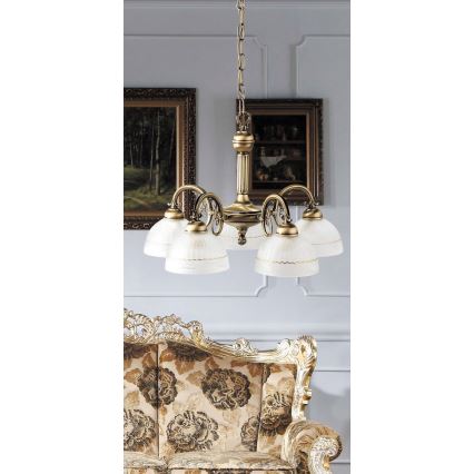 Rabalux 8815 - Lámpara colgante FLOSSI 5xE27/40W/230V