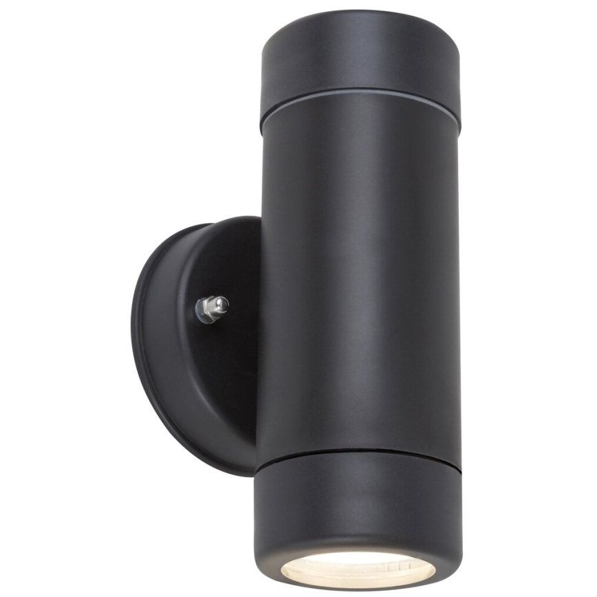 Rabalux - Aplique de exterior 2xGU10/10W/230V IP44 negro