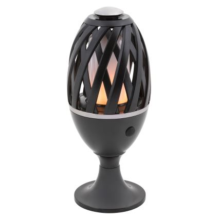 Lámpara LED exterior LED/5W/ con batería recargable, con USB IP65