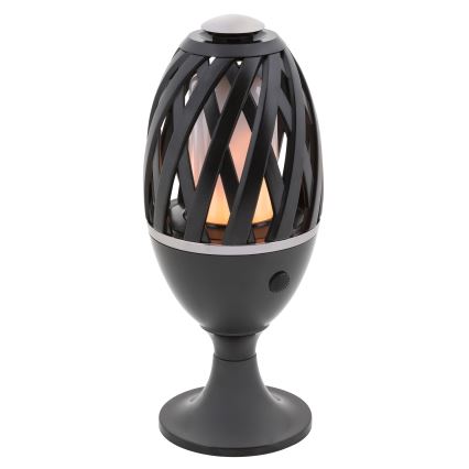 Lámpara LED exterior LED/5W/ con batería recargable, con USB IP65