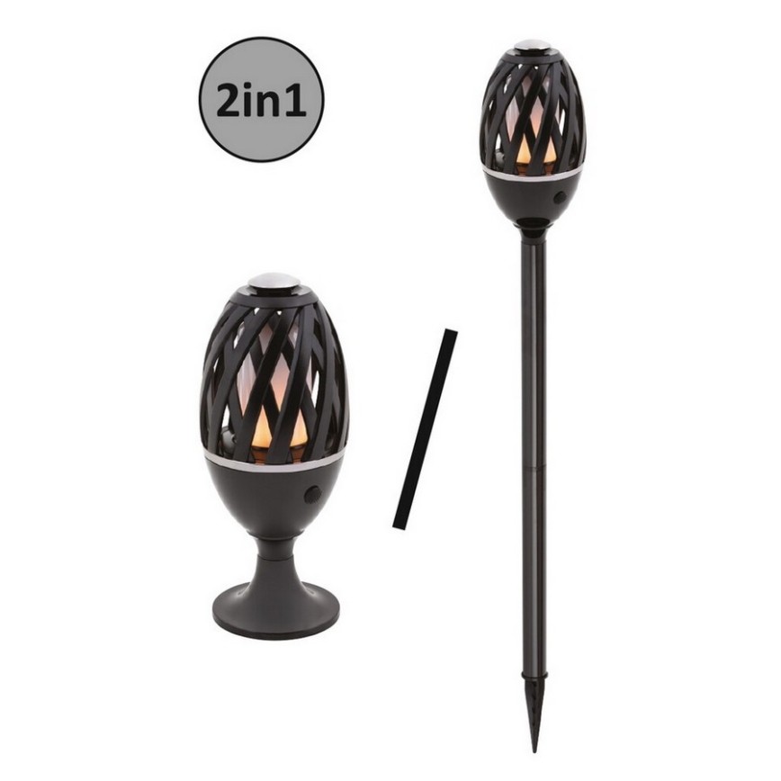 Rabalux - Lámpara LED exterior LED/5W/ con batería recargable, con USB IP65