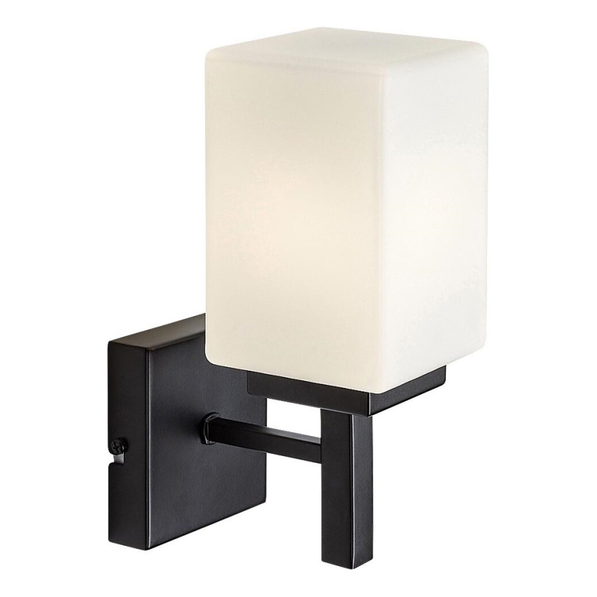 Rabalux - Aplique de baño 1xE14/10W/230V IP44 negro
