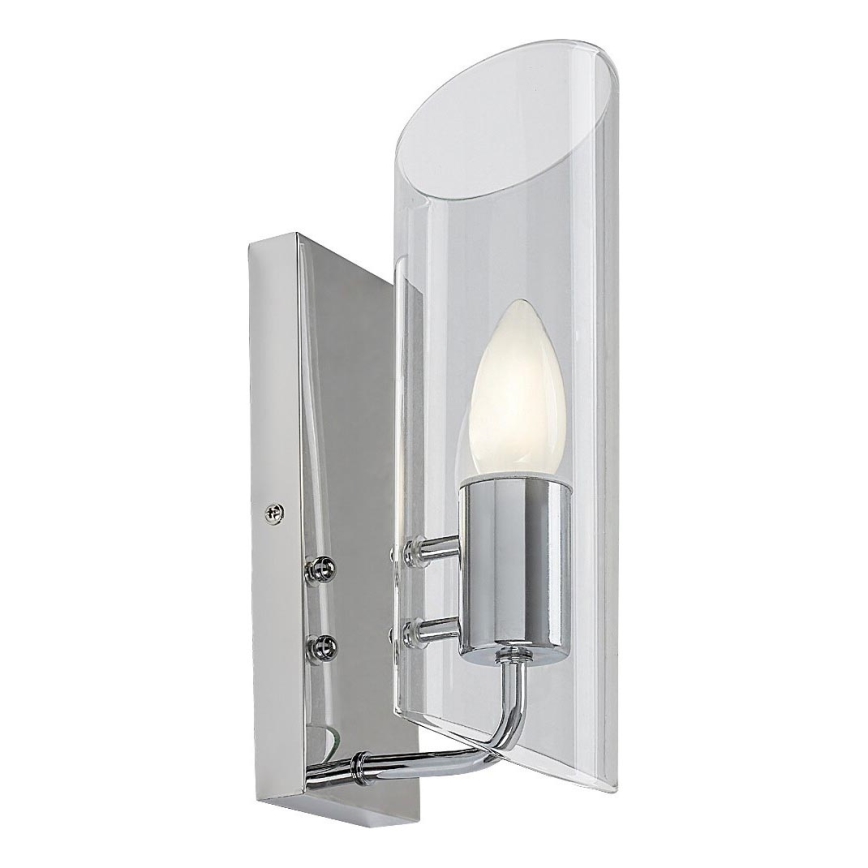 Rabalux - Aplique de baño 1xE14/12W/230V IP44 cromo brillante