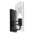 Rabalux - Aplique de baño 1xE14/12W/230V IP44 negro