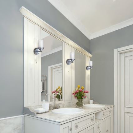 Rabalux - Aplique de baño 1xG9/28W/230V IP44