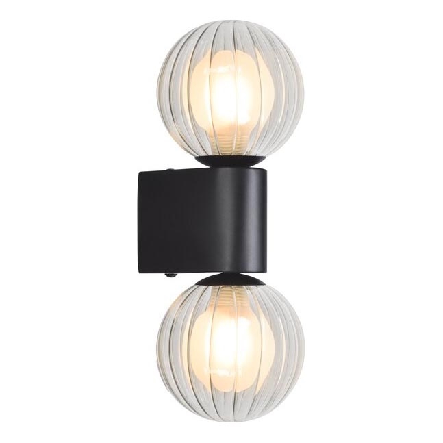 Rabalux - Aplique de baño 2xG9/3,5W/230V IP44 negro