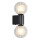 Rabalux - Aplique de baño 2xG9/3,5W/230V IP44 negro