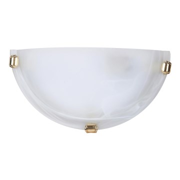 Rabalux - Aplique de pared 1xE27/60W/230V con vidrio alabastrino