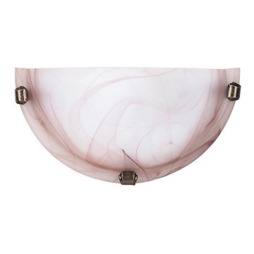 Rabalux - Aplique de pared 1xE27/60W/230V, vidrio alabastrino