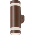 Rabalux - Aplique de pared exterior LED/16W/230V IP65 marrón